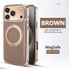 Compatible iPhone Case with Rotating Stand & Magnetic Adsorption for 12, 13, 14, 15, 16, 17 Pro Max - Cross-border Business Male Design