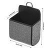Shiny Sparkling Rhinestone Glitter Organizer Leather Vehicle Interior Accessory  Vehicle Organizer