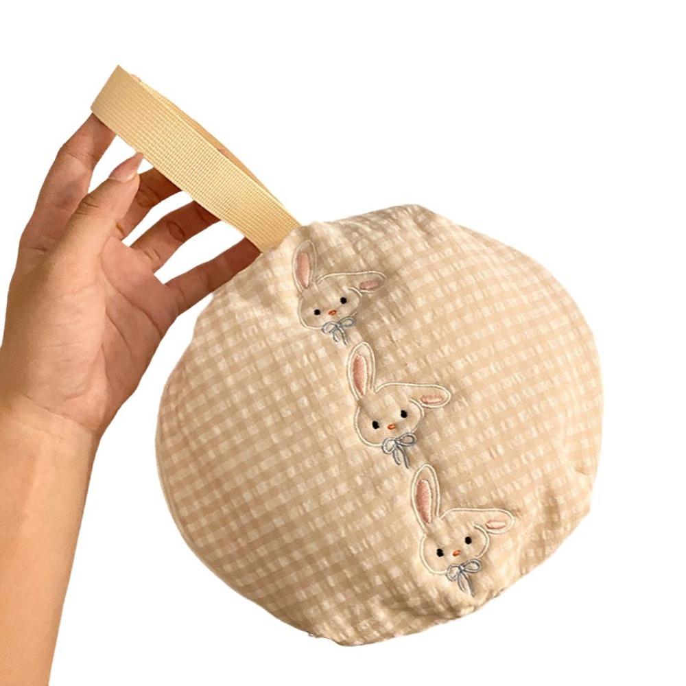 Portable Underwear Bag Rabbit Embroidery Underwear Handbag Practical Laundry Organizers Travel