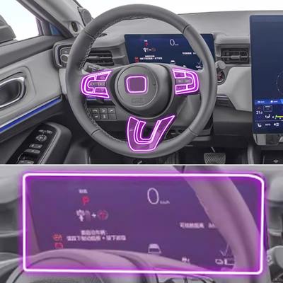 Pre-cut PPF Car Interior Anti-scratch Protector Film for Honda ENS1 2025-2025 Center Console Media Dashboard Navigation TPU Film