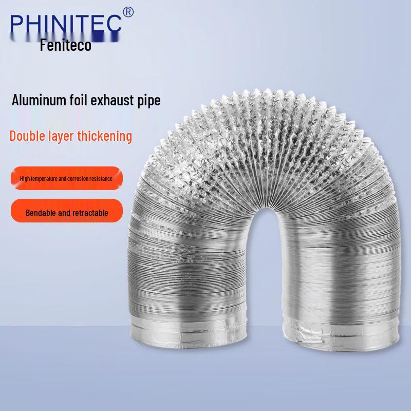 Phinitec P402 Double-Layer Aluminum Foil Flexible Exhaust Duct