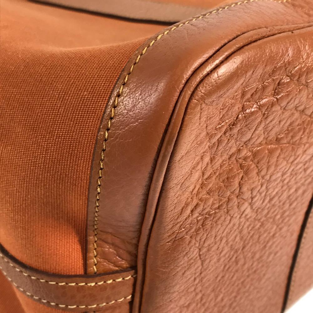 Hermes Gartenparty 36 PM Handtasche Umhängetasche Tragetasche Negonda / Canvas Orange