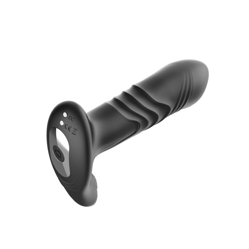 APP Controlled Butt Plug Male Prostate Massager with Thrusting Vibration Anal Toys Wireless Remote Adult Sex Toys for Couples