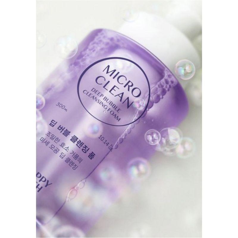 HAPPYBATH Micro Clean Deep Bubble Cleansing Foam – 300ml