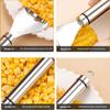 Corn Peeler for Corn on the Cob,Stainless Stee Corn Cutter,Kitchen Tools and Gadgets,Easily pPel Kernels From the Cob