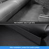 For Tesla New Model Y Juniper 2025 Launch Center Console Side Anti-Kick TPE Cover Mats Rear Console and Underseat Protectors