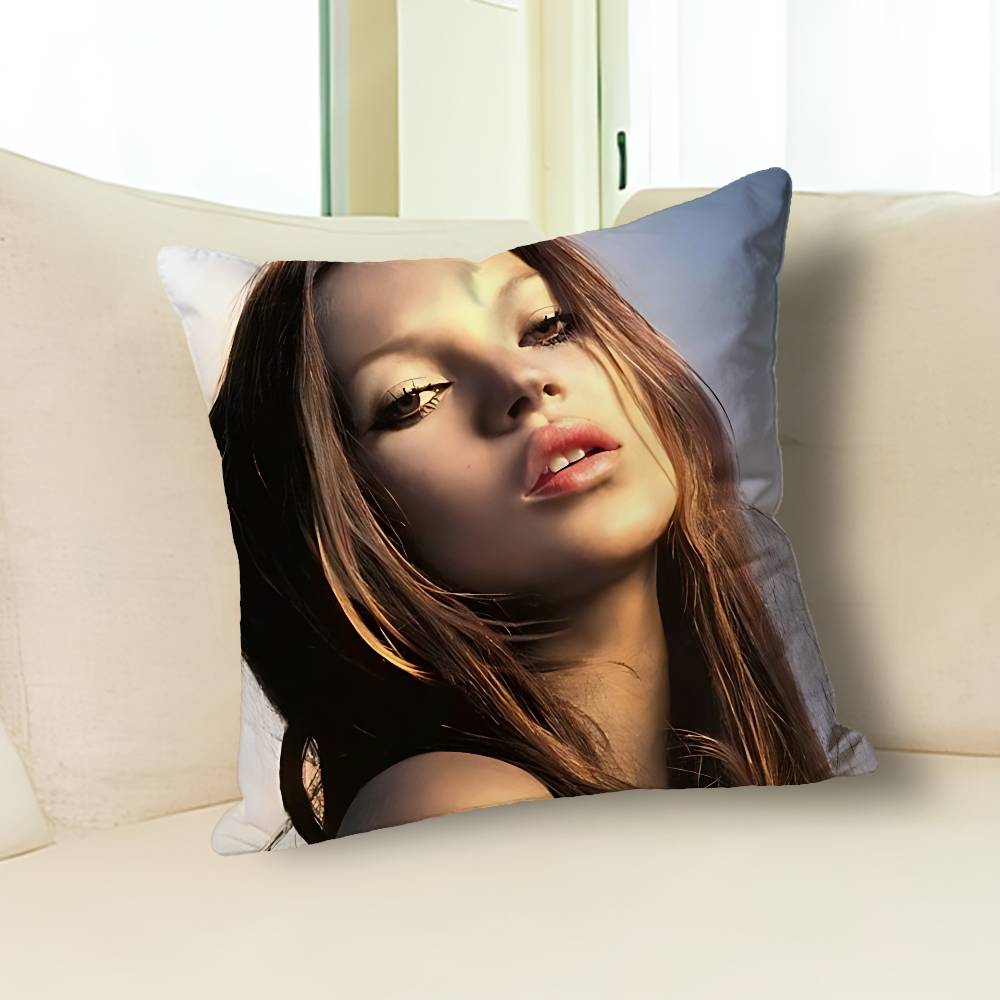 Model K-Kate M-Moss Pillow Cases for Bedroom Living Room Sofa Home Decor Polyester Cushion Cover with Zipper
