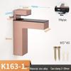 Adjustable Zinc Alloy Glass and Wood Shelf Clamp Bracket