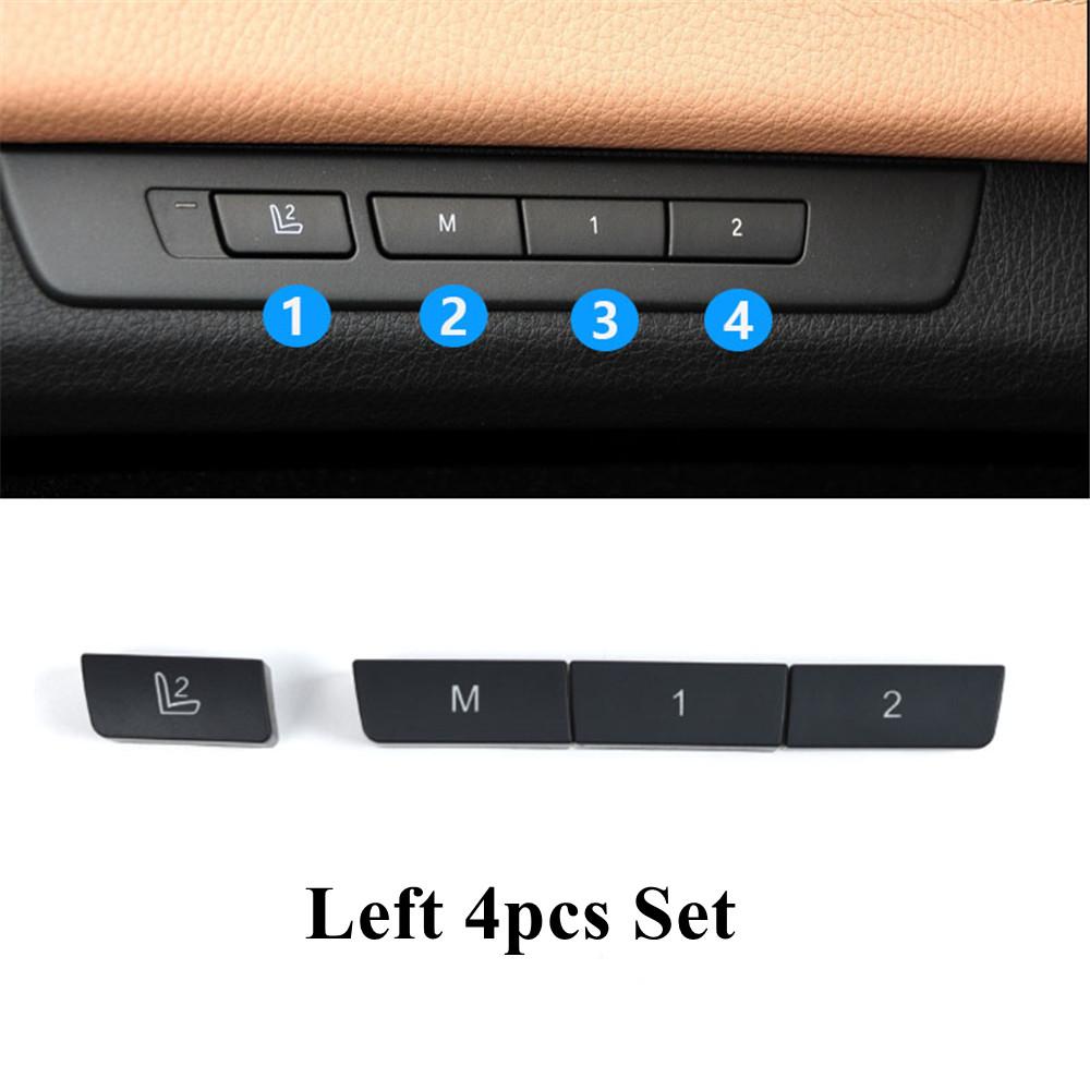 Car Interior Seat Adjustment Memory Button Replacement Full Set For 5GT 5 7 Series F07 F10 F11 F18 F01 F02
