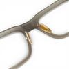 Excellent DITA Glasses WASSERMAN Square Matte Clear Gray mens DTX700 Used