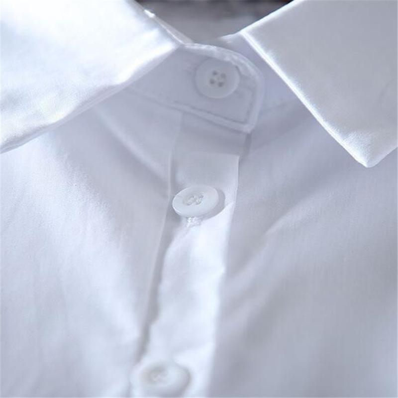 White Embroidered Shirt Women Blouse Pure Cotton For Women Summer Loose Pullover Casual Literary Lantern Sleeve Female Shirt