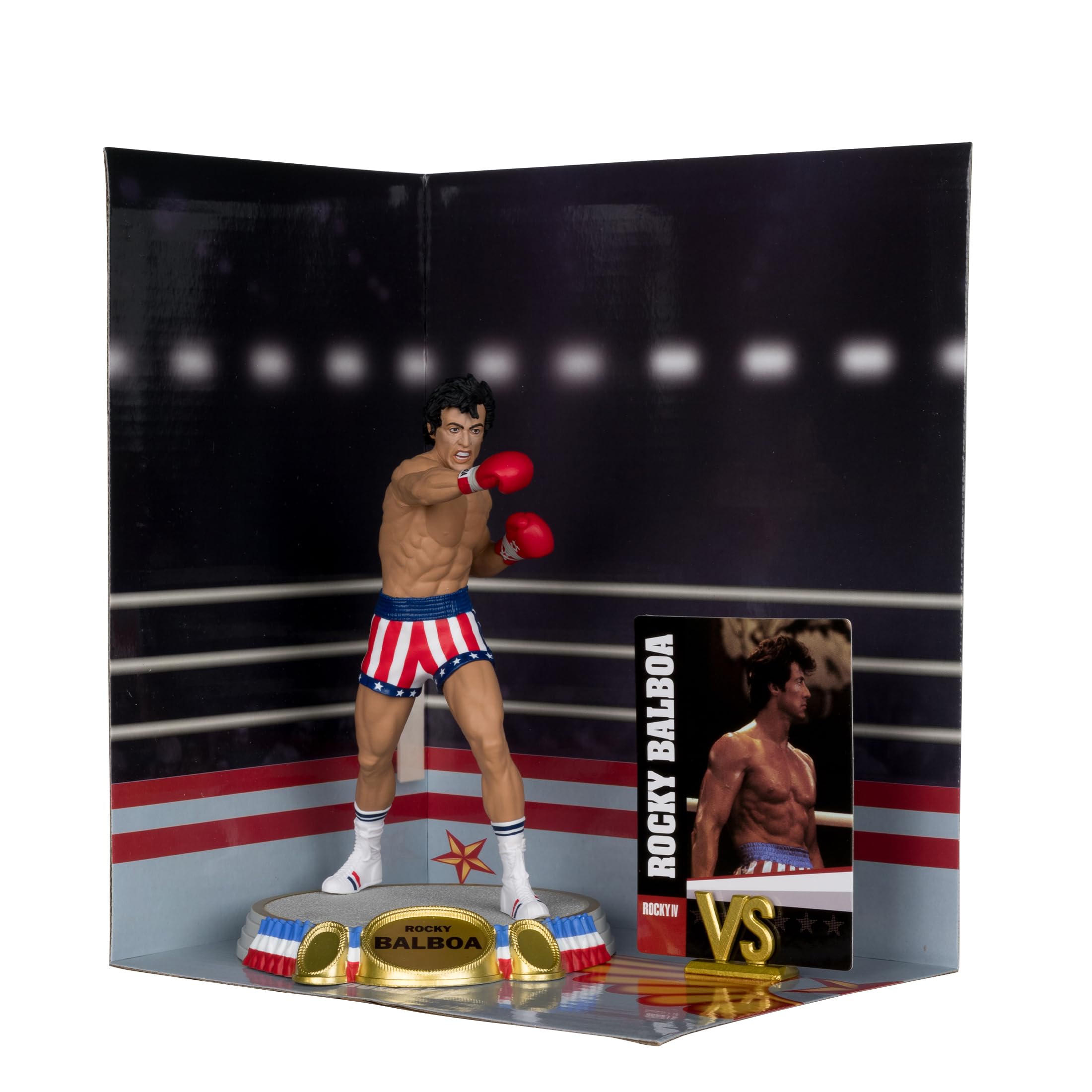 

Рокки Бальбоа 6 дюймов Поза Фигурка McFarlane Toy (Рокки IV)