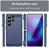 AMORUS For Samsung Galaxy S26 Ultra Case Carbon Fiber Texture Brushed Protective Phone Cover