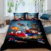 3D printed Super Mario World bedding set, a three-piece set including a printed duvet cover and pillowcases, available in adult