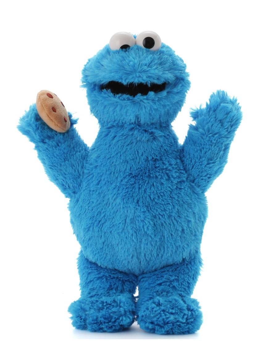 Street Plush Toy S Cookie Monster SSMULG239002 BLU Free Size [Sesame Market] Women s синий