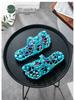 Women's Non-slip Quick-dry Massage Slippers with Odor-resistant Insole and Acupoint Foot Therapy