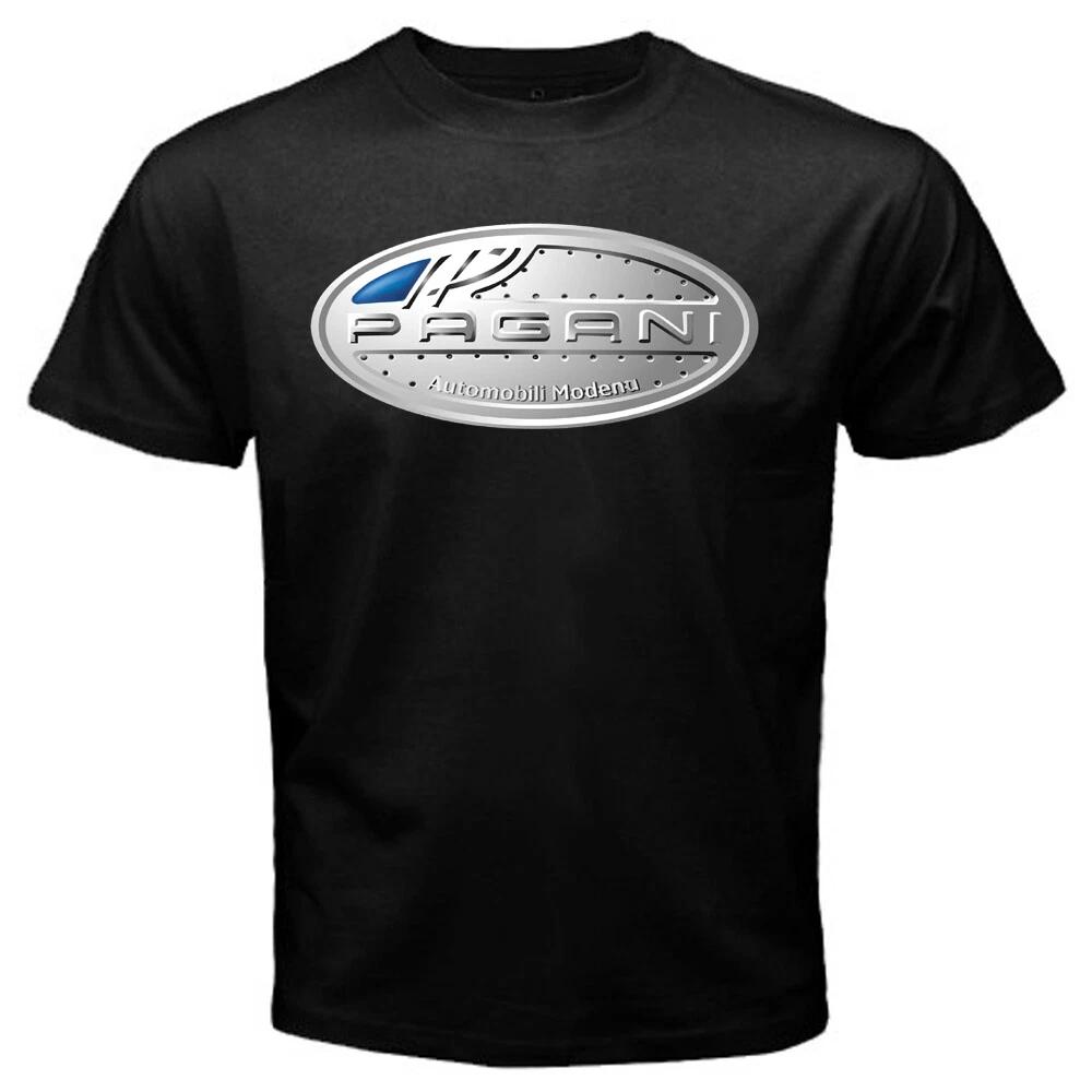 Pagani Racing Car Men s Black Size S to 5XL 2XL