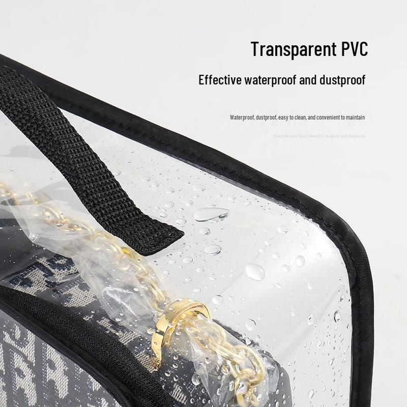 Transparent Handbag Storage & Display Bag