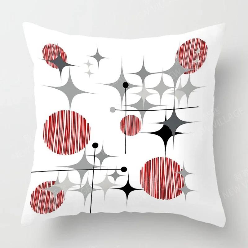Nordic Fall Home Decor Autumn Throw Pillow Case Sofa Cushion Cover Modern X X X X Geometry