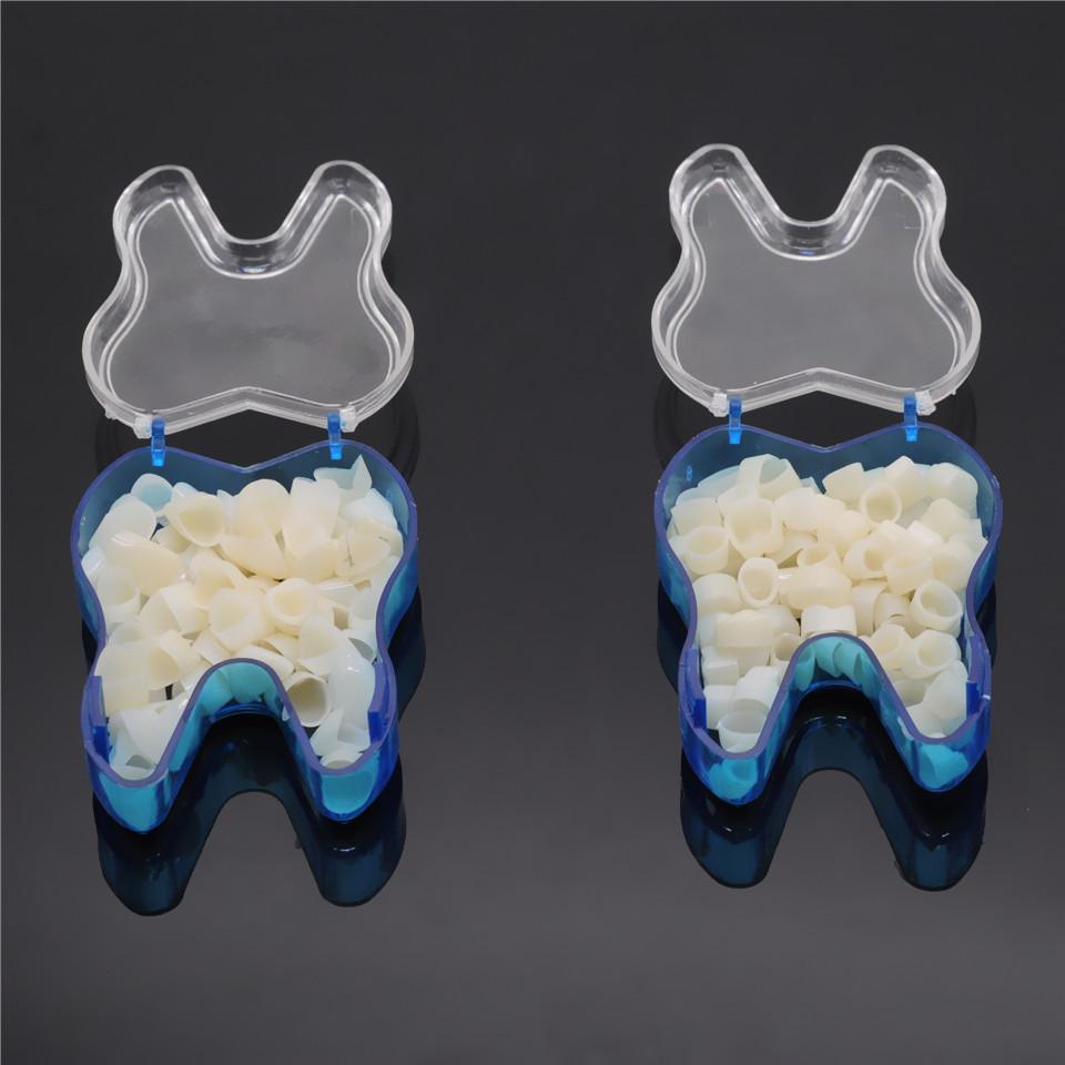 50Pcs Dental Temporary Crowns Resin Anterior Molar Teeth Veneers Dentist Oral Hygiene Products