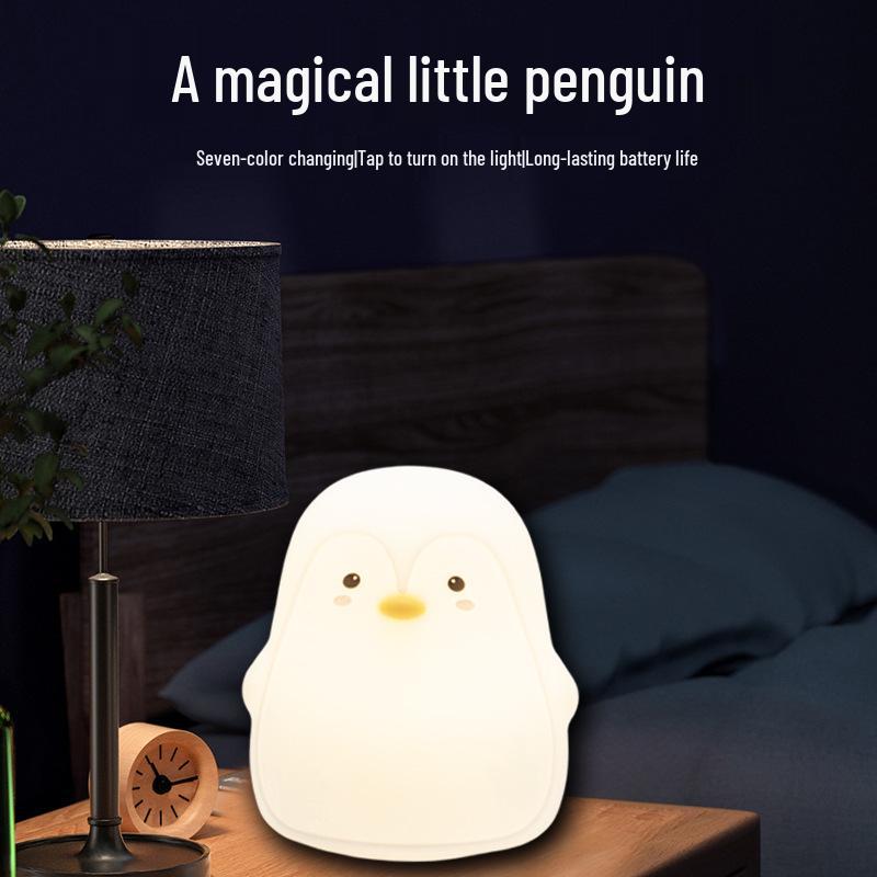 Rabbit Silicone Night Light: Soft, Cute Bedside Companion for a Cozy Atmosphere