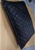 Lambskin Leather Pillow Cover | DIAMOND QUILTED Rectangle Cushion Cover | Housewarming, Throw Cover Leather Black | Gift For Occasion