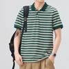 Men's New Summer Loose Short-sleeved POLO Shirt Lapel Thin Short T