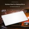 Stainless Steel Universal Car Sun Visor Mirror HD Clear Auto Makeup Vanity Mirror Durable for Women Drivers Daily Use