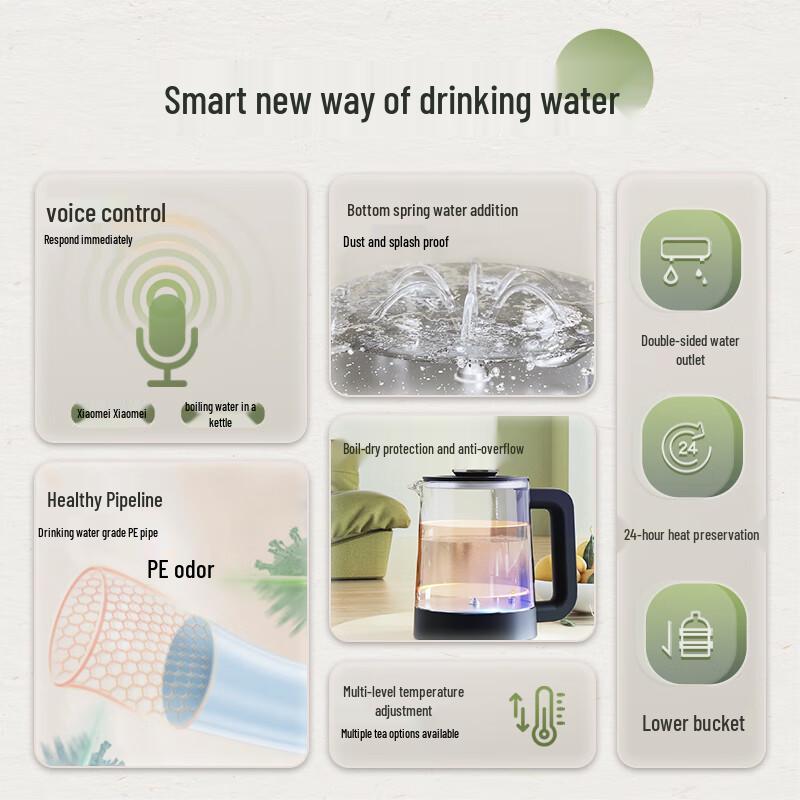 Meiling MY-YT981 Bottom-Loading Water Dispenser with Voice & Remote Control