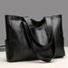 Vintage Ladies Bag Large Capacity Handbag , Vintage Plain Shoulder Bag , Ladies Commuter Casual Handbag
