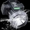 Large Capacity Solar Charging, Ultra Long Battery Life, Strong Light Battery Display, Multifunctional Headlight Type-C Solar Rechargeable