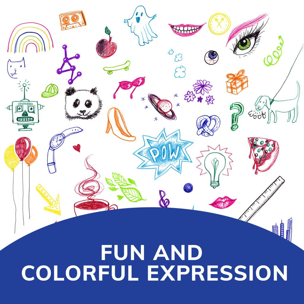 BIC retractable ballpoint pen with ink and comfortable wide assorted 4-color long-lasting barrel, 3-pack inks.