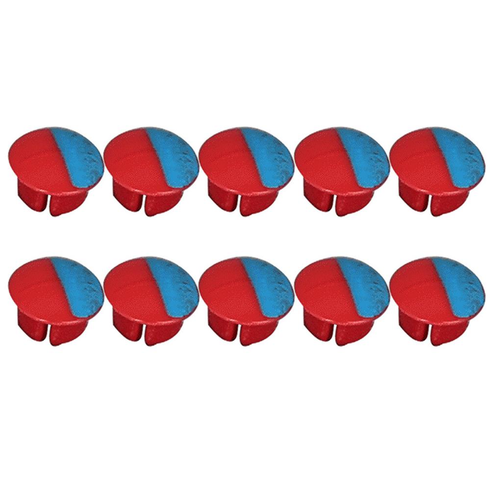 10pcs Hot Cold Water Sign Plastic Faucet Accessories Decorative Cover Anti Scald Tips Hot Cold Faucets Handle Avoid Scalding