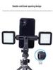 Horizontal/Vertical Hot Shoe Phone Clip - DSLR Camera Cold Shoe Mount for Tripod & Live Broadcast Accessories