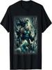 Trident Shirt Lord Of The Sea Ancient Greek God Art T-Shirt