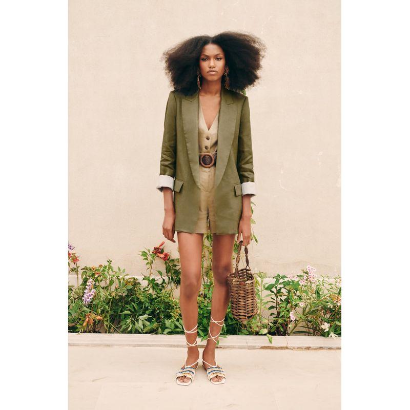 Fall Fashion Loose Flip Pocket Casual Linen