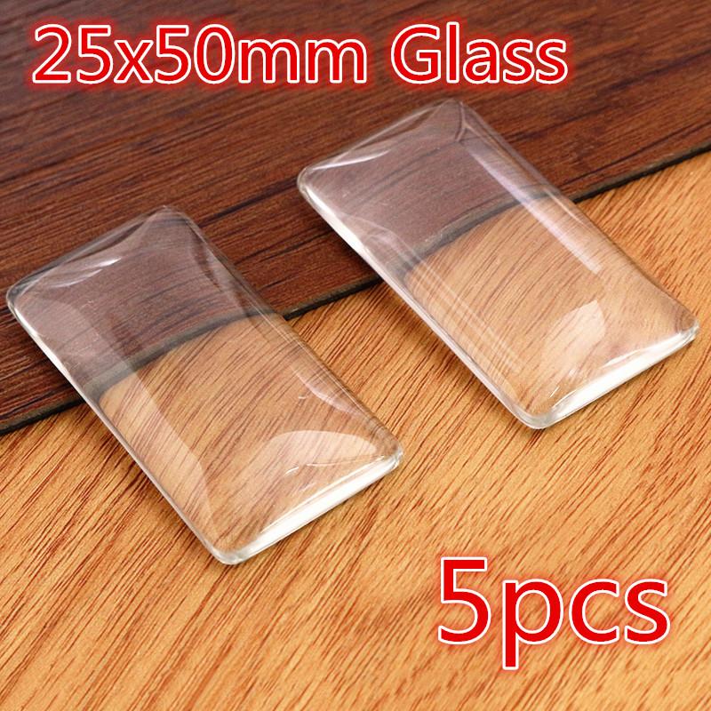 Hot Sales 10X25/10x50/25x50mm Cameo Rectangle Bezels Blank Pendant Cabochon Base Setting For Jewelry Making Accessories Supplies