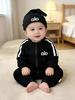 Autumn Family Matching Sweatshirts: Sporty Outfits for Parents, Kids & Babies Romper