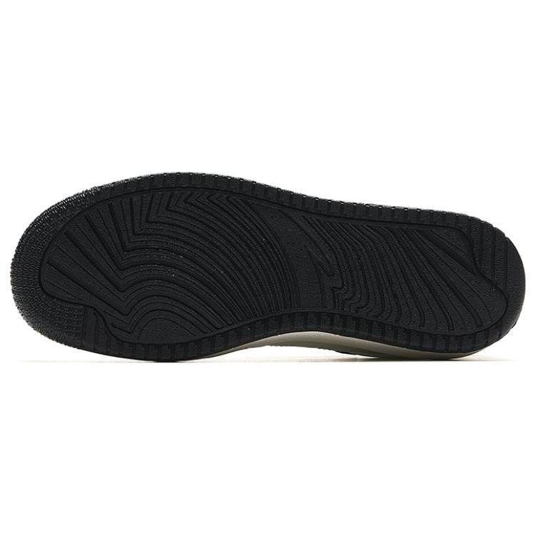 New Anta Anti Slip Wear Resistant Low Top Skateboard Shoes Women's Black White 922338088-5