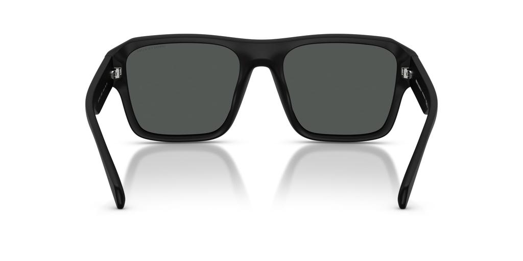 Oakley Sunglasses Matte Black Frame Dark Grey 56mm Men's 0AX4154SU, (Front), Lens,