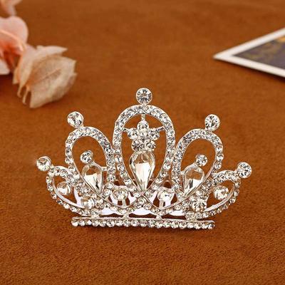 Cute Princess Series Popular Tuck Comb Princess Hair Accessories Children's Crown Cartoon