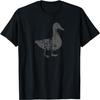 Ente Vintage Design - Distressed Enten-Print T-Shirt