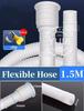 For Air Conditioner Washing Maching Kitchen Faucet Accessories 1-4M White Drain Hose Pipe Inlet Hoses Extension Drainpipe Tube