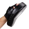 Curved Boxing Hand Target PU Leather 5-Finger Hand Target Breathable Curved Punching Mitts Focus Mitts for Martial Arts Training