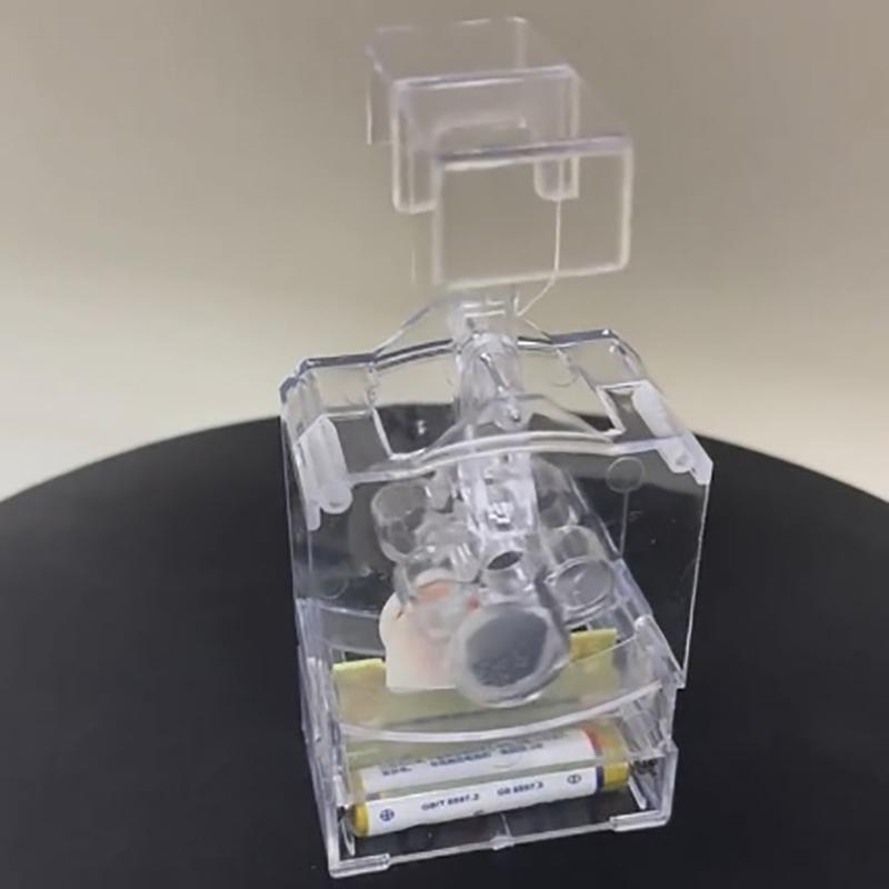 1Pc Auto Swing Display Accessories Creative Acrylic Wobbler Stand Diy Automatically Shake Head Model Car Decoration