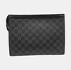 [Pre-Owned] Louis Vuitton Pochette Voyage MM 'Black Damier Graphite Canvas' - Good #PTP5C9