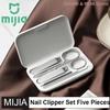 Neues Original MIJIA Maniküre Nagelknipser Pediküre Set Tragbares Reisehygiene-Set Edelstahl Nagelknipser Werkzeugset -CN