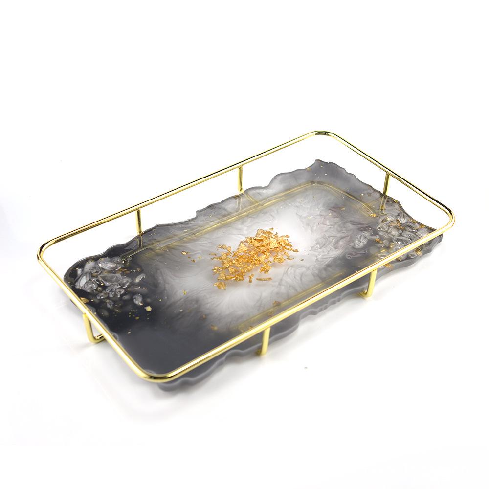 Epoxy Fruit Plate Silicone Resin Coaster Set Diy Tray Mold