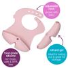 Silicone 101211 b.box Bib, blush,