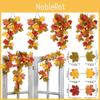 Artificial Maple Leaf Wall Hanging Vine For Halloween And Christmas Decor 75cm
